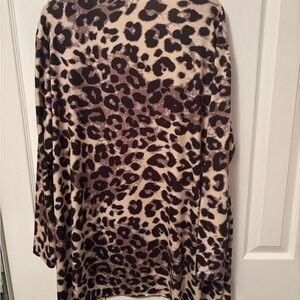 Leopard Print Women's Sweater